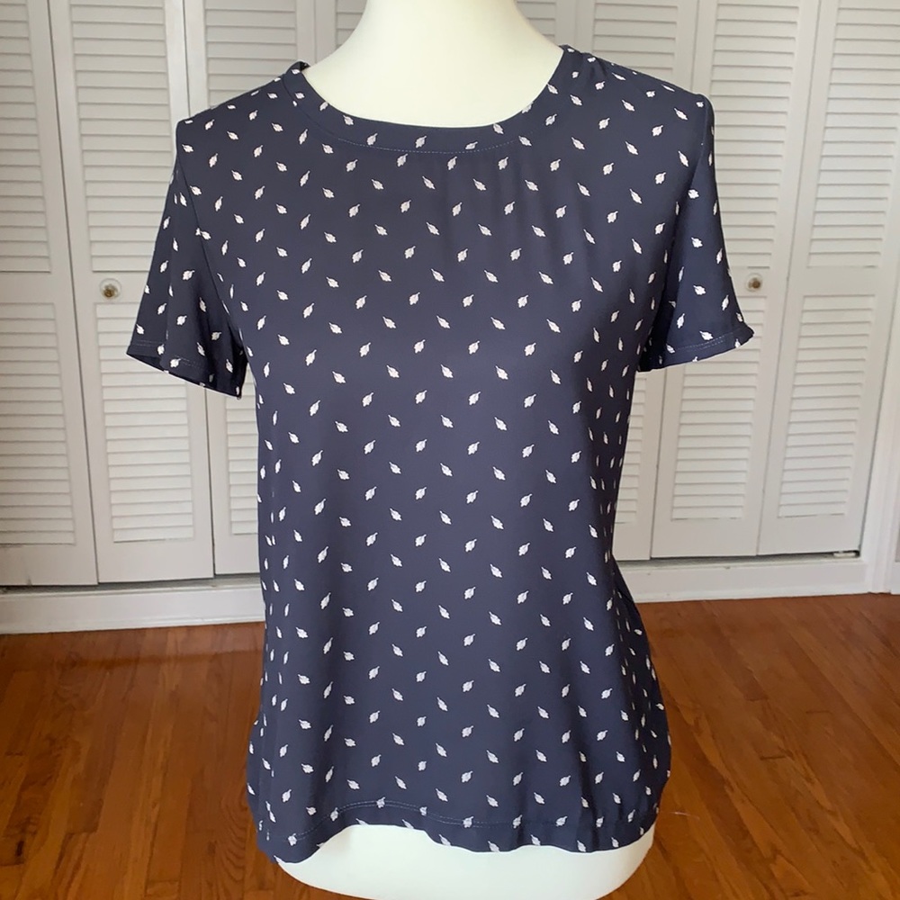LOFT Short Sleeve Blouse